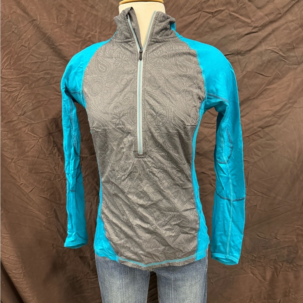 Smartwool Teal Knit Top